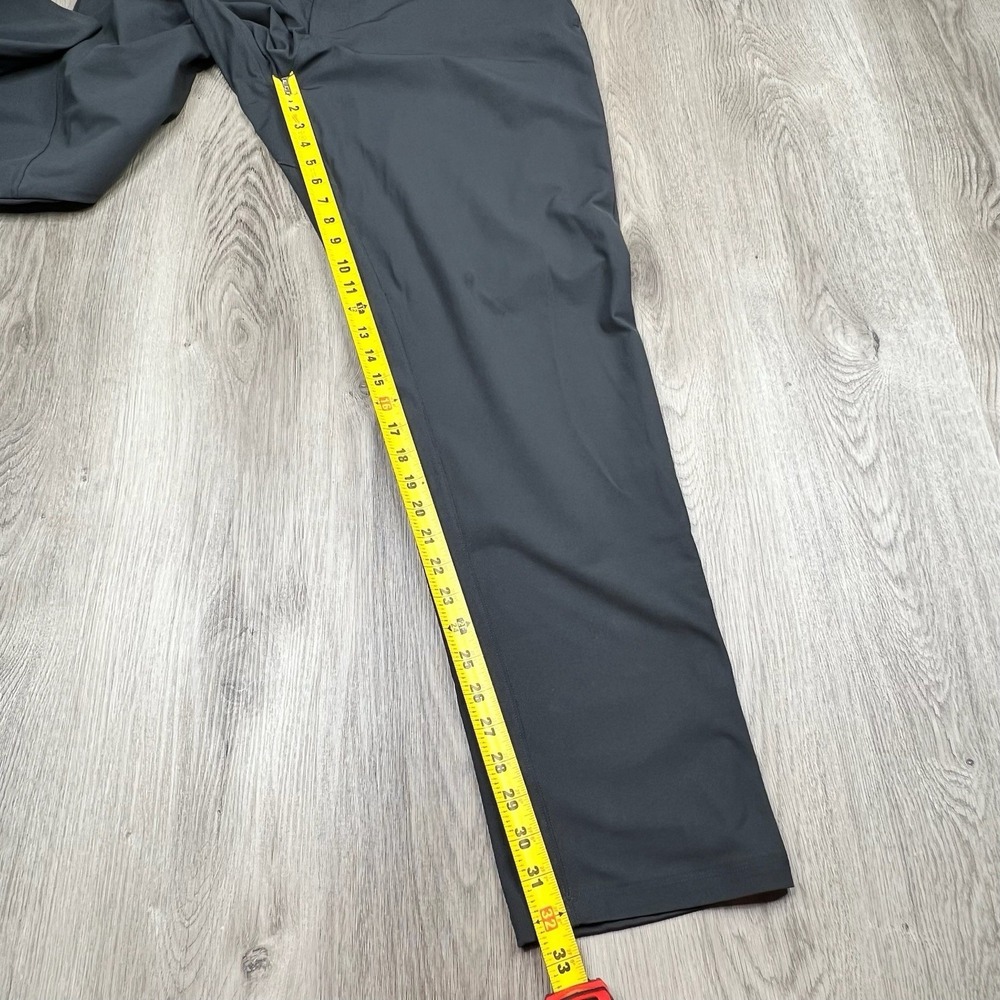 Lululemon Commission Pant Classic 32" Warpstreme Men's Size 38 Gray - Picture 8 of 12
